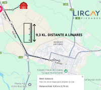 cerca de Linares, cerca de la carretera