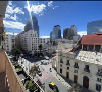 Vista frente al Teatro Municipal