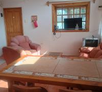 living comedor cabaña 