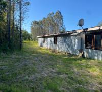 Parte trasera de la casa