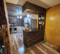 primer piso, cocina concepto abierto.