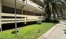 Frontis edificio y vista departamento