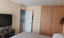 dormitorio remodelado con doble closet