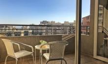 Pequeña terraza con linda vista