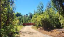 camino ingreso a propiedad.