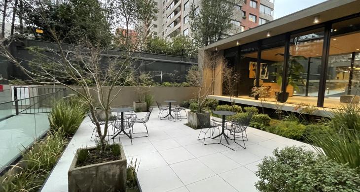 Terraza piscina  aire libre 