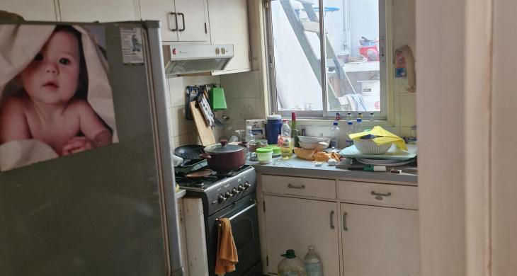 Interior sector cocina