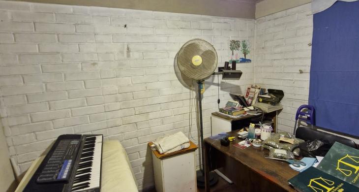 Único dormitorio en primer piso