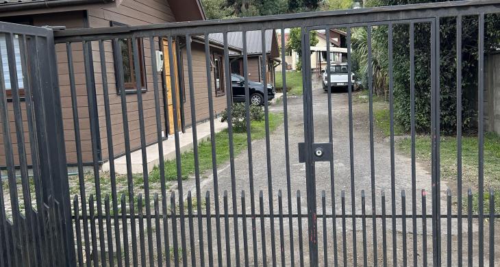 Frente segunda propiedad del lote de 2025 m2