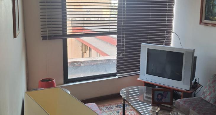 El Living con salida al Balcón.