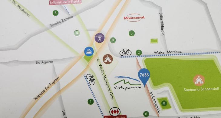 ubicado en lugar estratégico, cerca del mall plaza vespucio