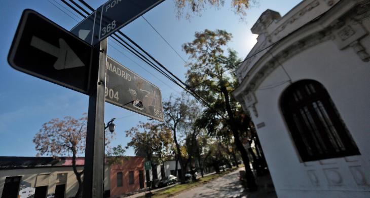 intersecciones Madrid con Porvenir