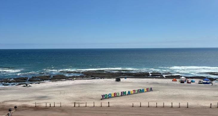 VISTA A LA PLAYA Y EL MAR