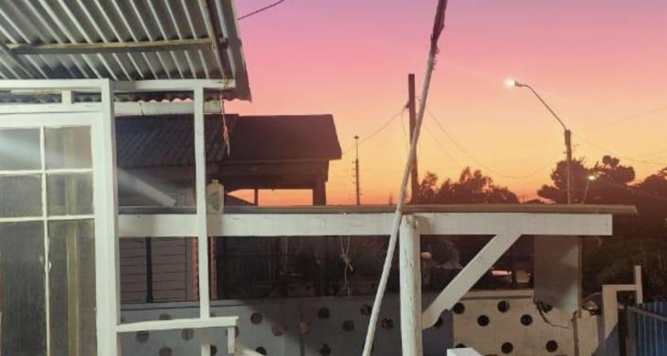 Atardecer en la playa 