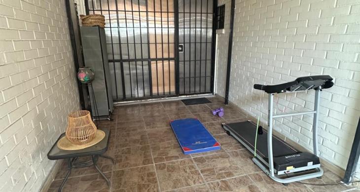 Segunda mirada para espacio de máquinas de ejercicio