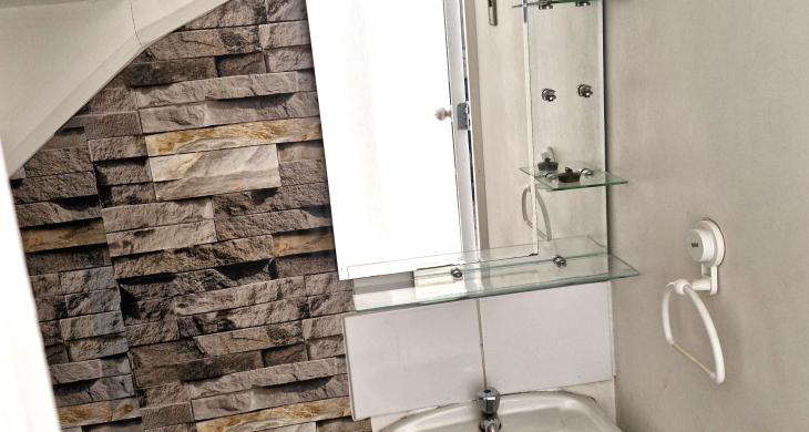 Baño para visitas, piso 1